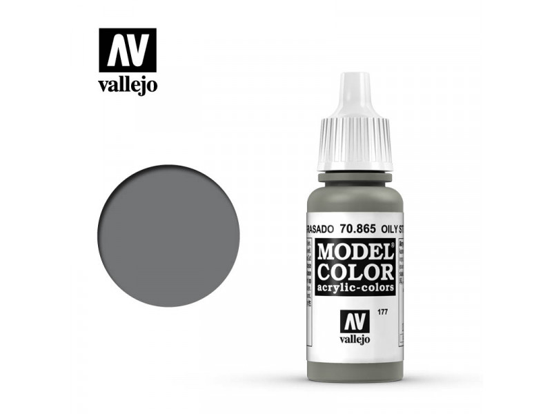 Vallejo Model Color - Olieachtig Staal 70865
