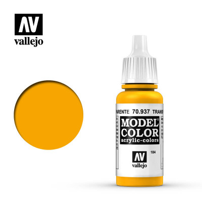 Vallejo Model Color - Transparant Geel 70937