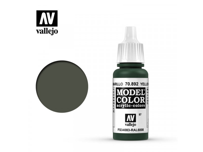 Vallejo Model Color - Geel Olijf 70892