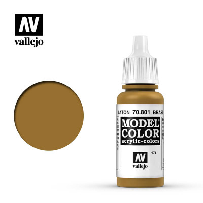 Vallejo Model Color - Brass 70801