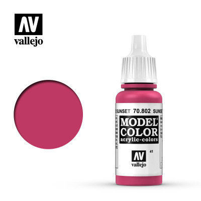 Vallejo Model Color - Sunset red 70802