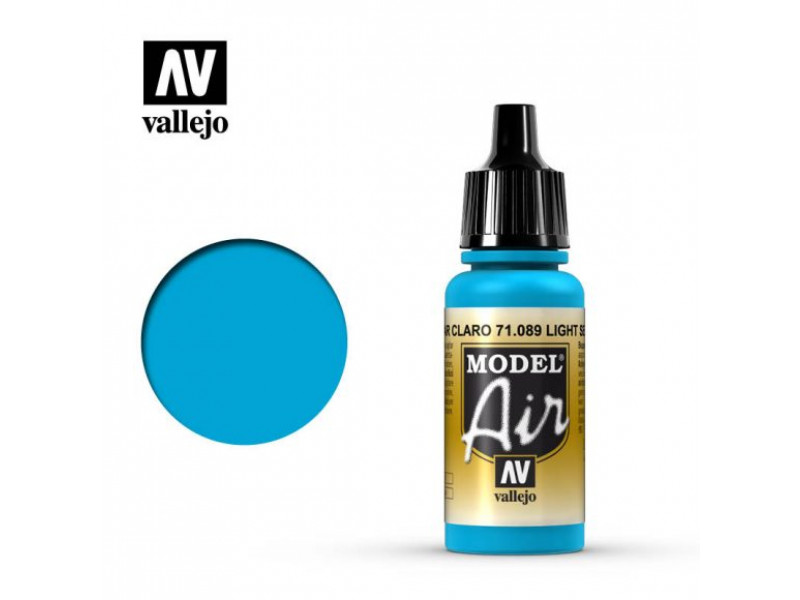 Vallejo Model Air - Licht Zee Blauw 71089