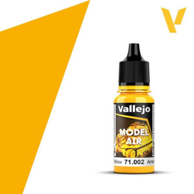 Vallejo Model Air - Medium Yellow 71002