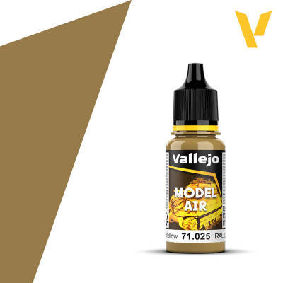 Vallejo Model Air - Dark Yellow 71025