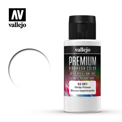 Vallejo Airbrush Primer Wit 60ml - 62061