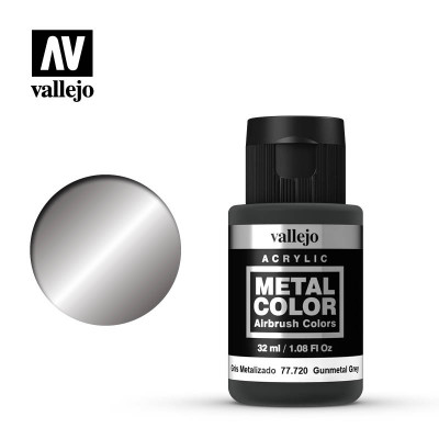 Vallejo Metal Color - Geweer Metaal Grijs 32 ml 77720