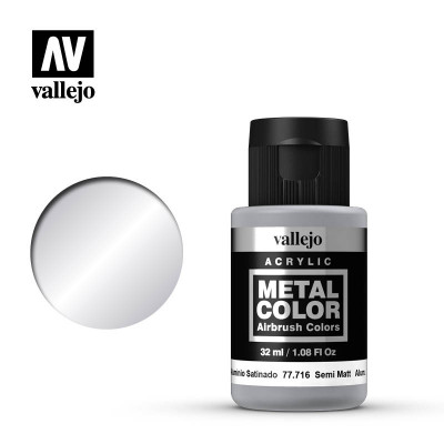 Vallejo Metal Color - Semi Mat Aluminium 32 ml 77716