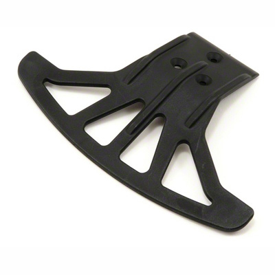 Wide Front Bumper - Black fits the Traxxas Stampede 4x4, Rustler 4x4 and telluride