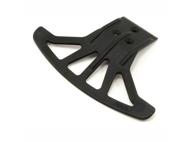 Wide Front Bumper - Black fits the Traxxas Stampede 4x4, Rustler 4x4 and telluride