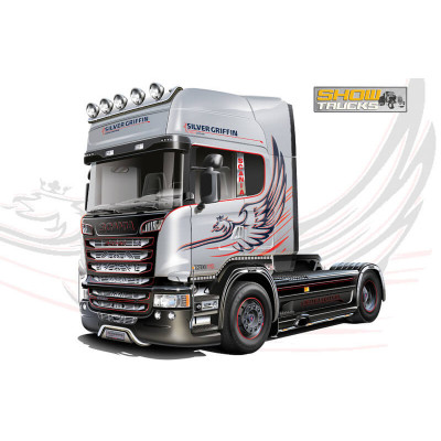 Italeri Scania R730 V8 Streamline "Silver Griffin" 1/24 Truck Model Kit – ITA-3906