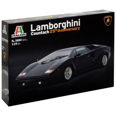 Italeri Lamborghini Countach 25th Anniv. 1/24