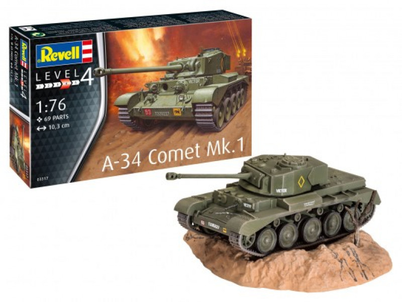 Revell A34 Comet mk.1 1/76