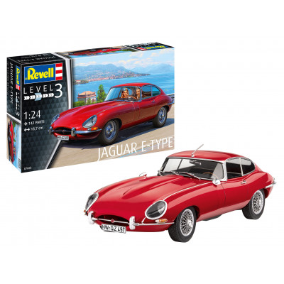 Revell Jaguar E-type (coupé) 1/24