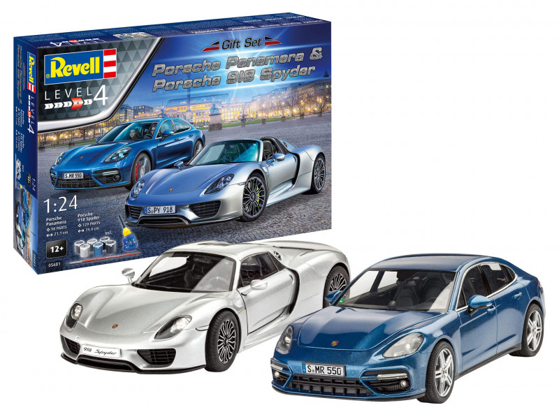 Revell Porsche Set 1/24 Modelbouwpakket - 05681