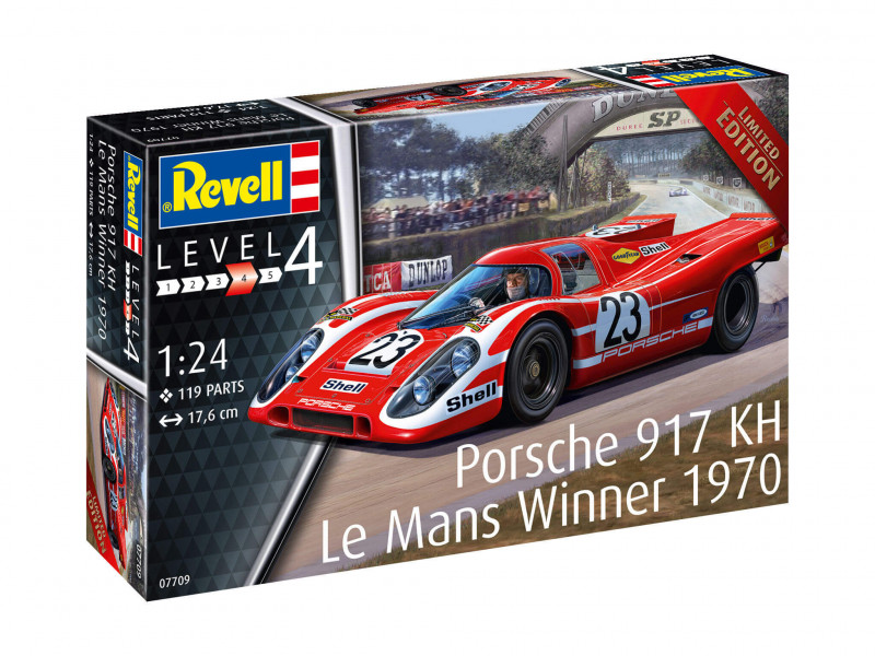 Porsche 917 KH Le Mans Winner 1970 modelbouwpakket 1/24