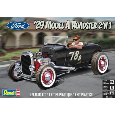 Revell Ford Model A Roadster Kit 1/25 - 14463