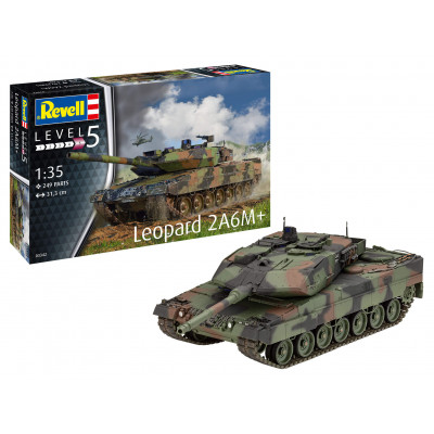 Revell Leopard 2 A6M+ Modelbouwpakket 1:35 - 03342