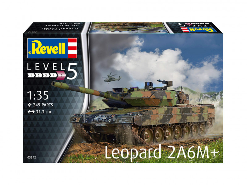 Revell Leopard 2 A6M+ Modelbouwpakket 1:35 - 03342