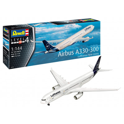 Revell Airbus A330-300 - Lufthansa 1:144 Model Kit 