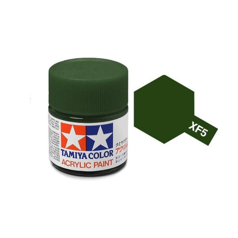 Tamiya Paint XF-5 Green Flat 23ml Tamiya Paint XF-5 Green Flat 23ml