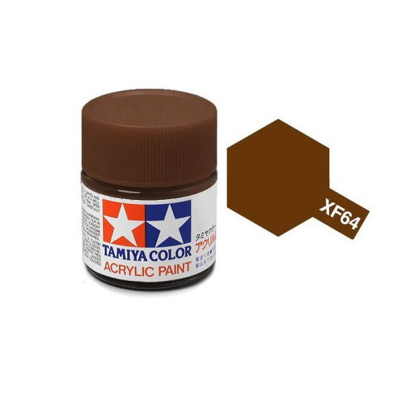 Tamiya Paint XF-64 Red Brown Flat 23ml Tamiya Paint XF-64 Red Brown Flat 23ml