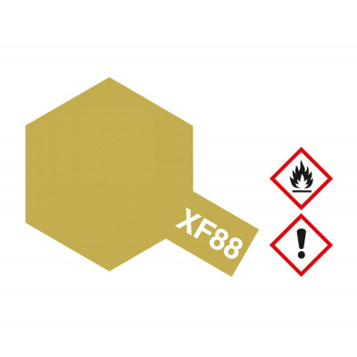 Tamiya Paint XF-88 Dark Yellow 2 10ml