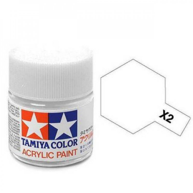 Tamiya Paint X-2 White Gloss 23ml