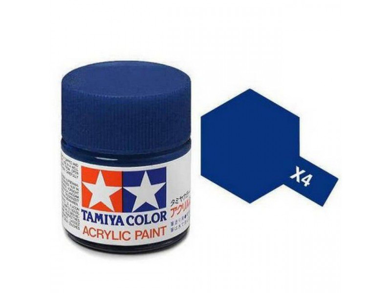 Tamiya Verf X-4 Blauw Glans 23ml