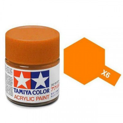 Tamiya Paint X-6 Orange Gloss 23ml
