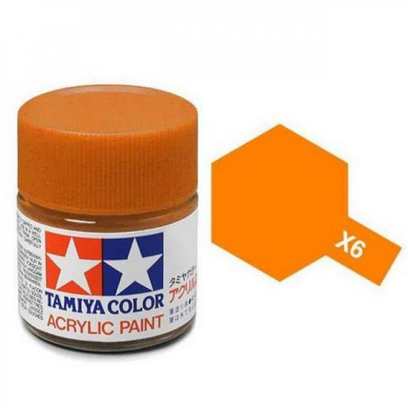 Tamiya Paint X-6 Orange Gloss 23ml Tamiya Paint X-6 Orange Gloss 23ml