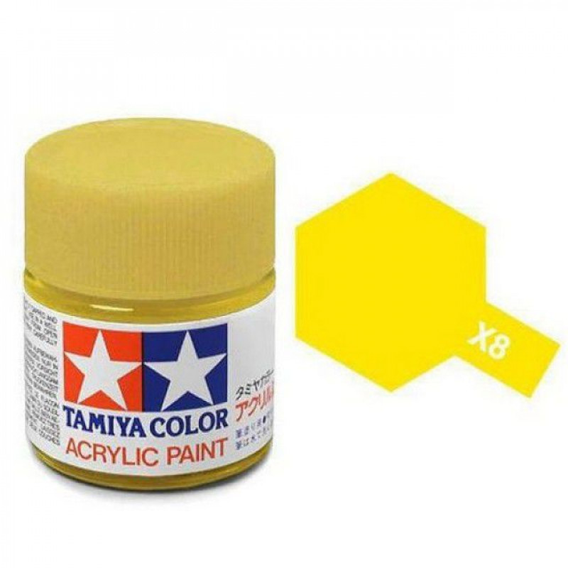 Tamiya Paint X-8 Citron Yellow Gloss 23ml