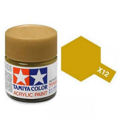 Tamiya Paint X-12 Gold Gloss 23ml
