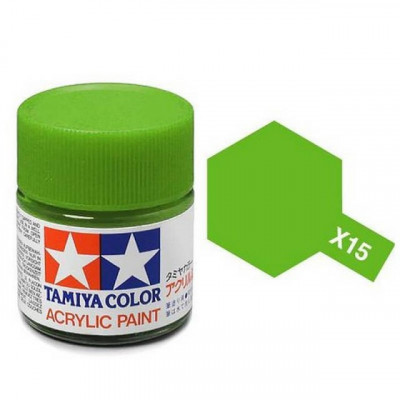 Tamiya Paint X-15 Light Green Glossy 23ml