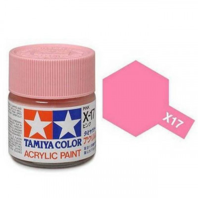 Tamiya Paint X-17 Pink Glossy 23ml