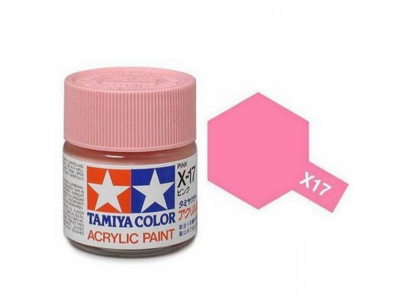 Tamiya Paint X-17 Pink Glossy 23ml