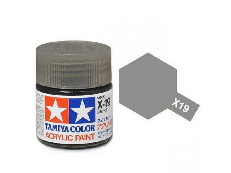 Tamiya Paint X-19 Smoke Gloss 23ml