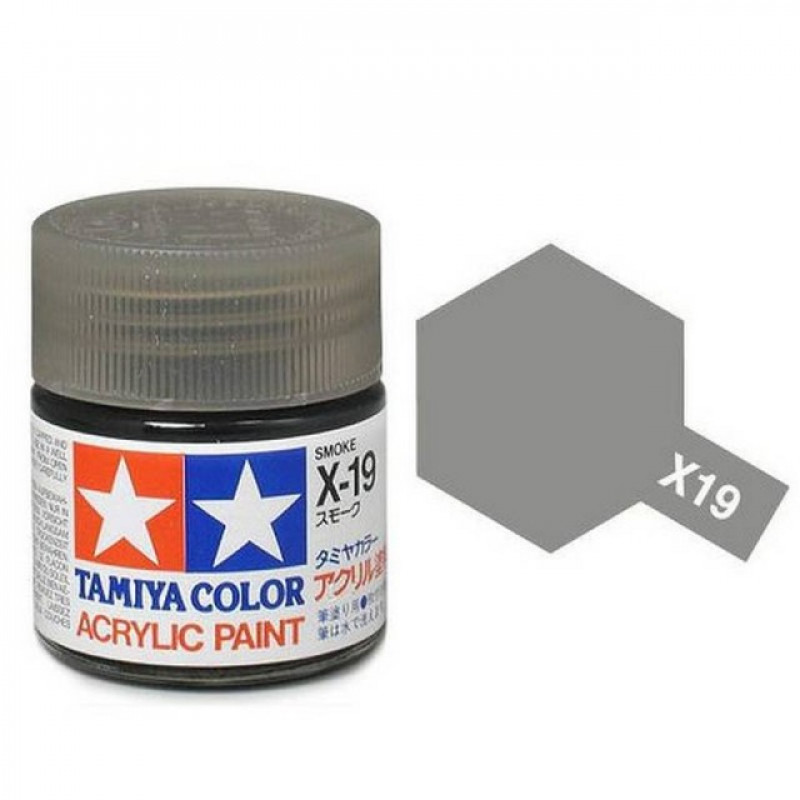 Tamiya Paint X-19 Smoke Gloss 23ml