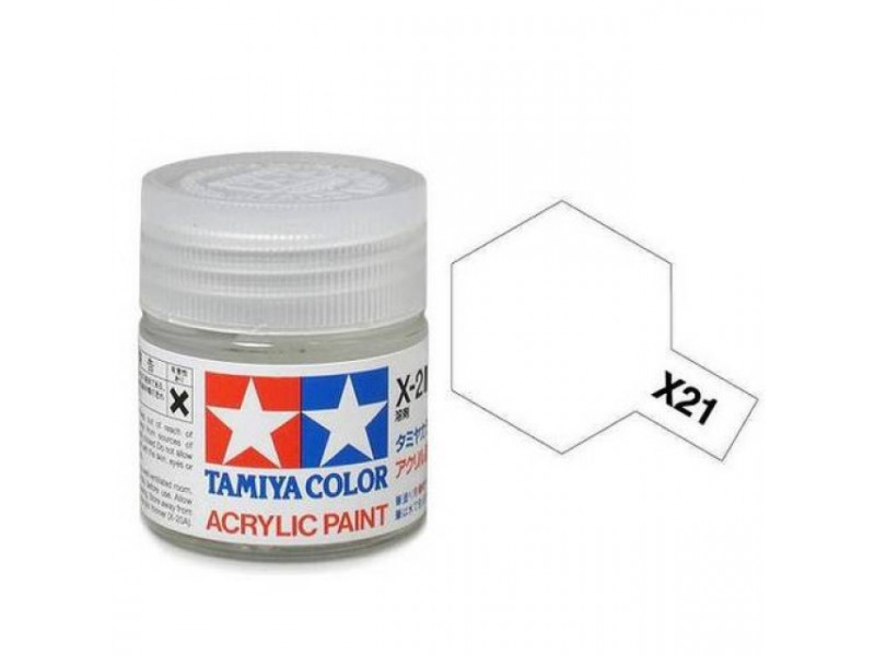 Tamiya Paint X-21 Flat Base 23ml