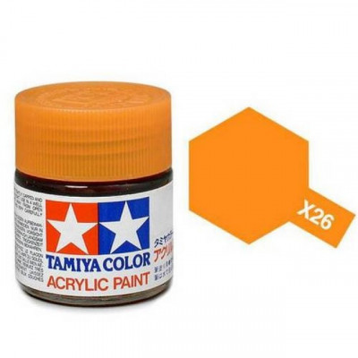 Tamiya Paint X-26 Clear Orange Gloss 23ml