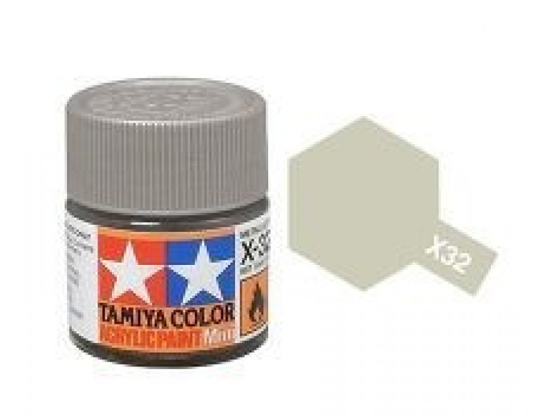 Tamiya Paint X-32 Titanium Silver Gloss 23ml