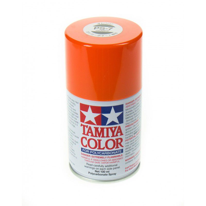 Tamiya Lexan Paint PS-7 Orange 100ml