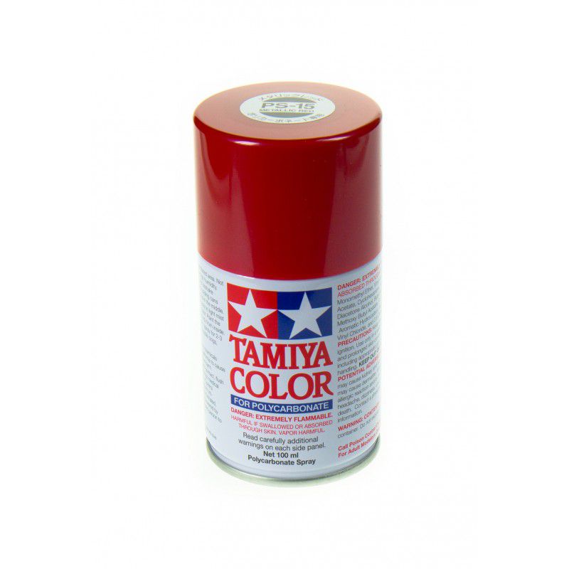 Tamiya Lexan Paint PS-15 Metallic Red 100ml