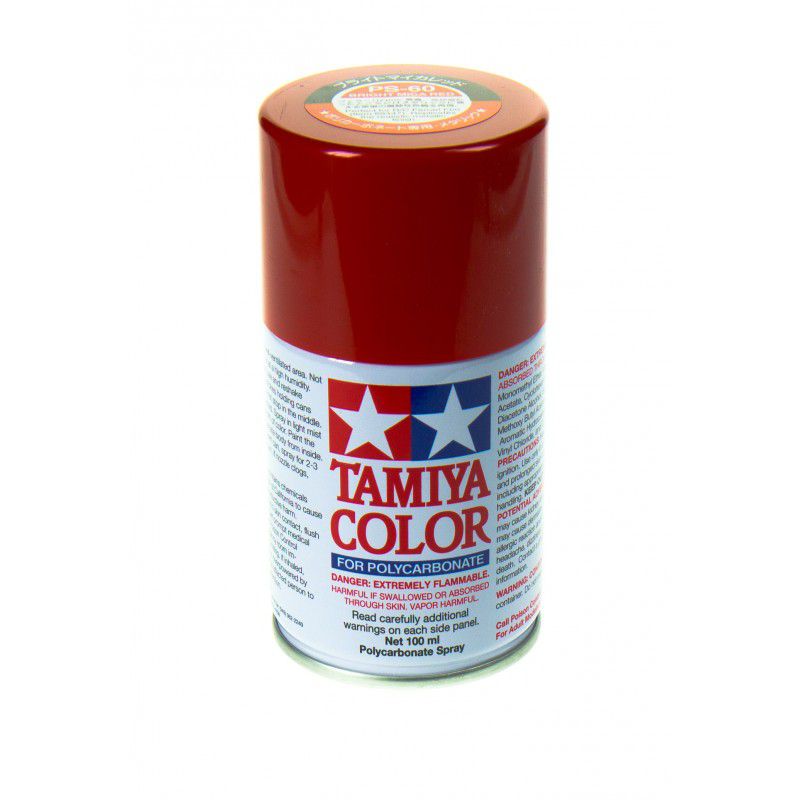 Tamiya Lexan Paint PS-60 Bright Mica Red 100ml