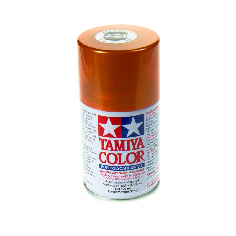 Tamiya Lexan Paint PS-61 Metallic Orange 100ml