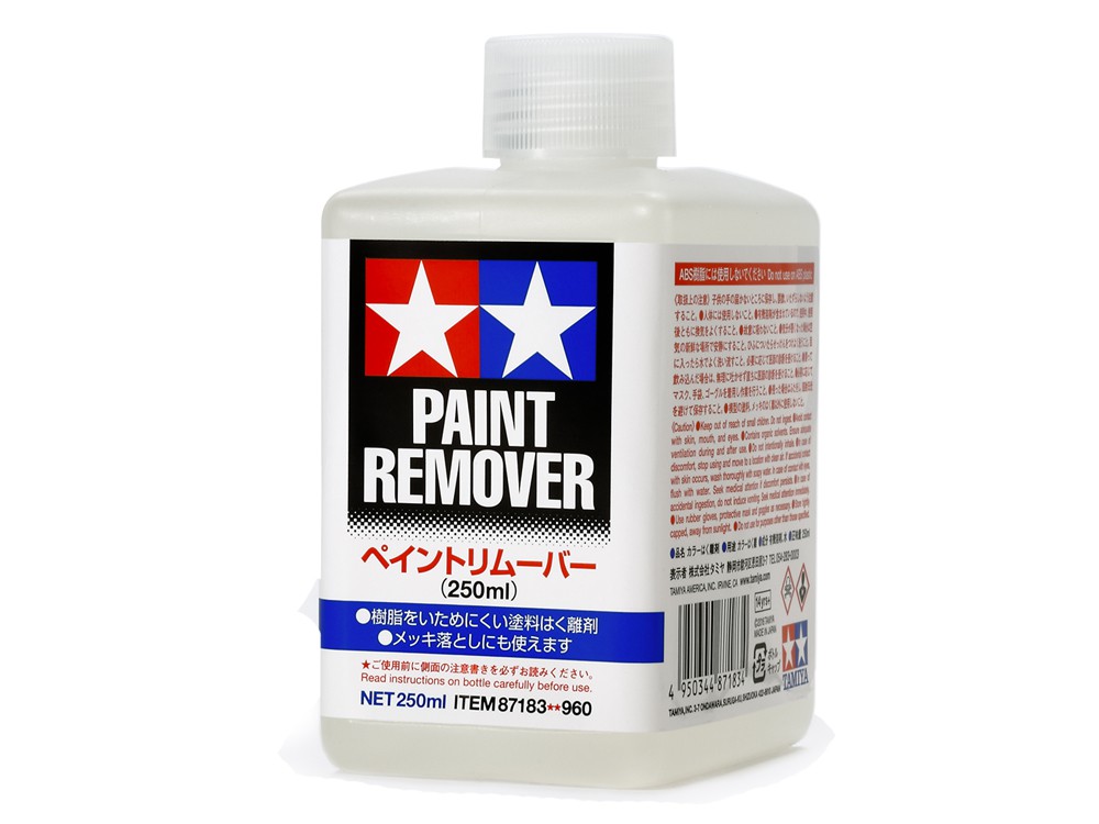 Tamiya paint remover как использовать