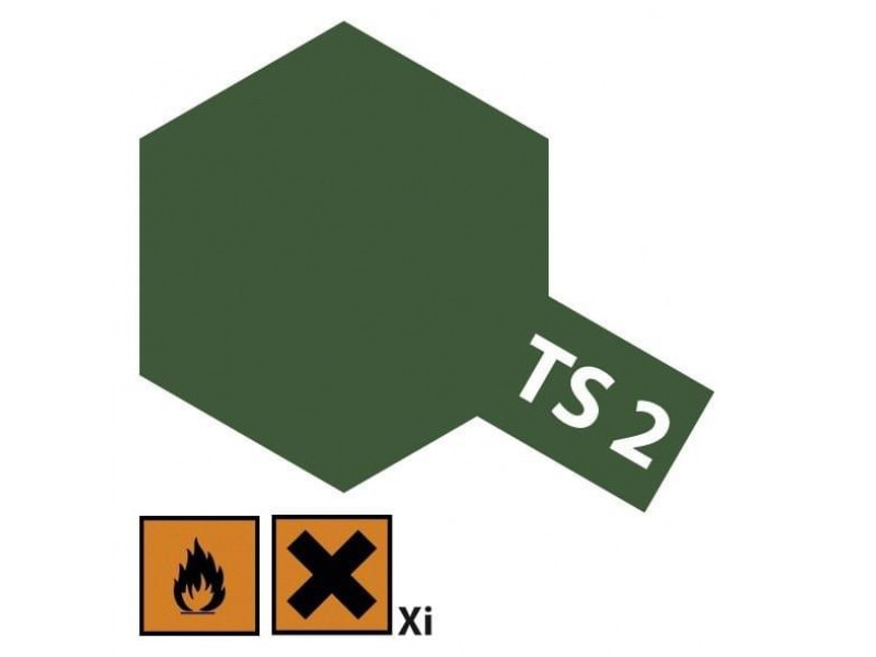 Tamiya TS-2 Darkgreen Matt 100ml