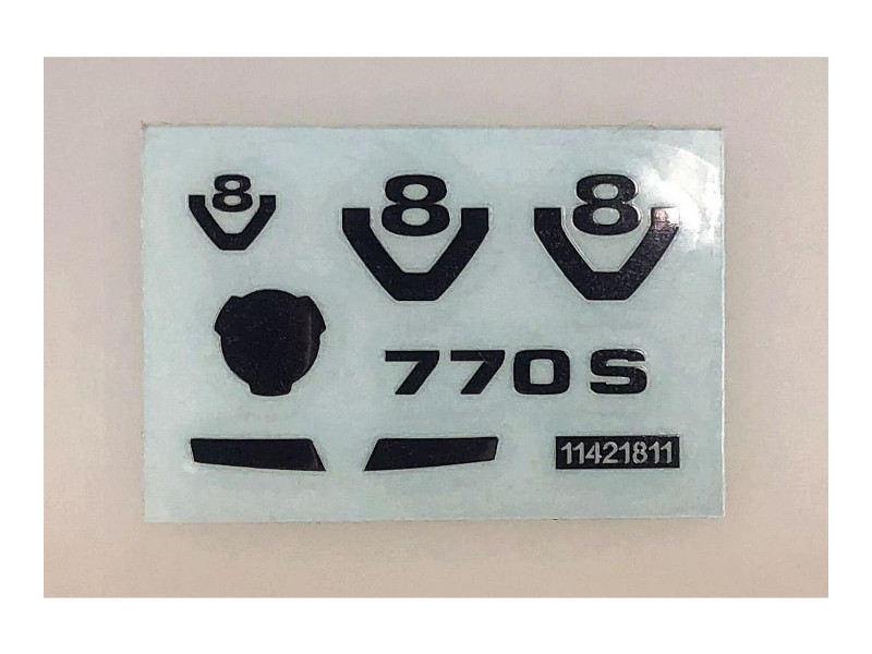 Scania S770 Metalen Stickervel (11421811) 1/14