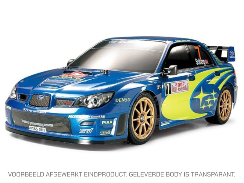 Tamiya 1/10 Subaru Impreza WRC 2007 Body - Transparant