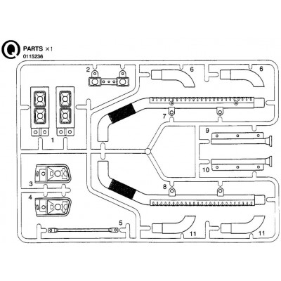 Ford Aeromax Chrome Parts (Q / 0115236) 1/14