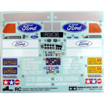 Ford Aeromax Stickerset (9495289) 1/14